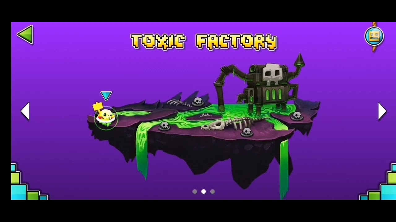 Играю в Geometry dash world