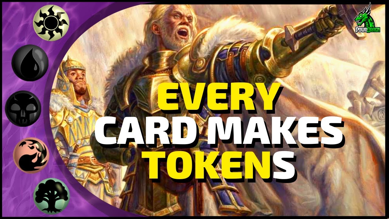 🔴⚪🟢NAYA TOKENS With ONLY Token Making Cards WINS! | Magic MTG Arena Standard Dominaria United