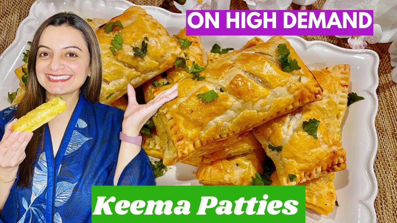 How To Make Keema Patties At Home | Savory Ground Meat Puff Pastry Recipe | Ramadan Recipes 2024