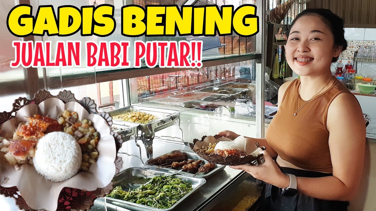 BABI PUTAR DEPAN MASJID ‼️ PELANGGAN HINGGA LUAR NEGERI, SEHARI LUDES 2 EKOR BABI ‼️ KULINER MANADO