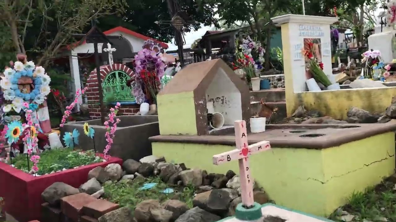 De visita en el panteón