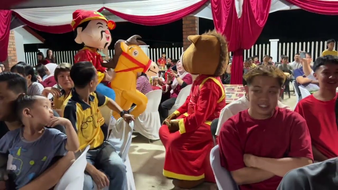 Tumatik Menghadiri Open House Rumah Kawan. Sempena Selamat Tahun Baru Cina