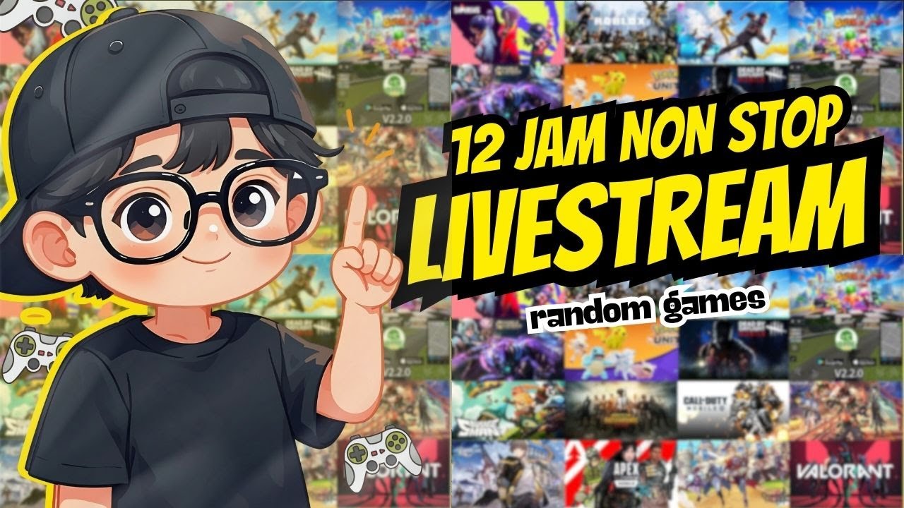 🔴LIVE - 12 JAM LIVE DI MALAM MINGGUAN AMPE MABOK