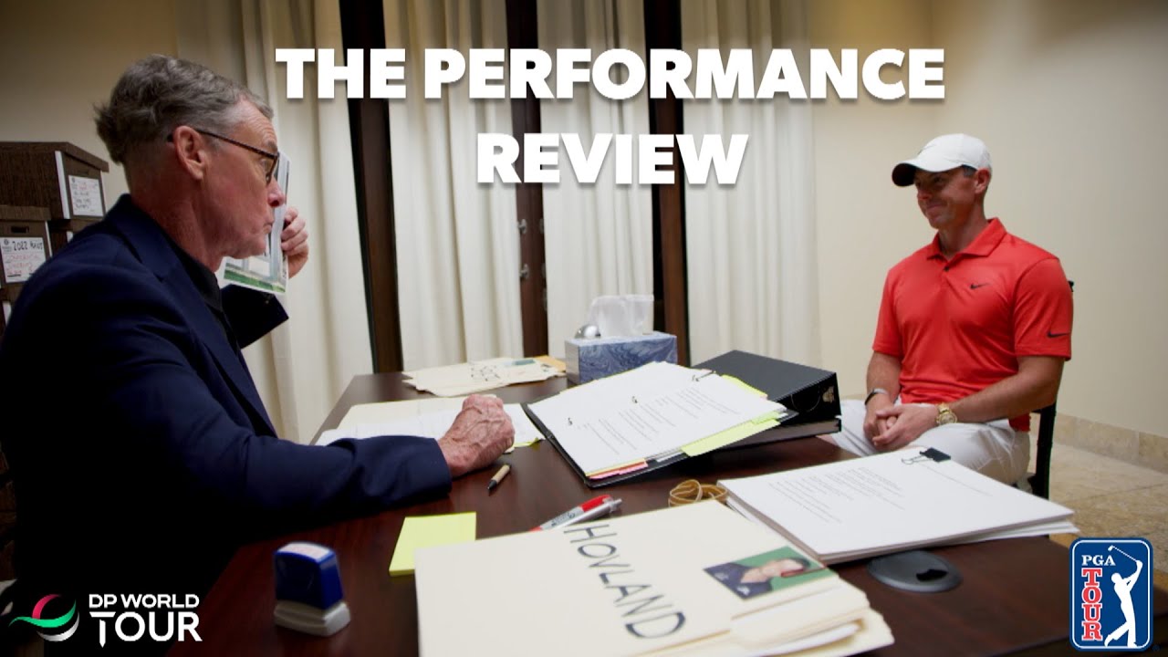Golfers undergo brutal performance reviews