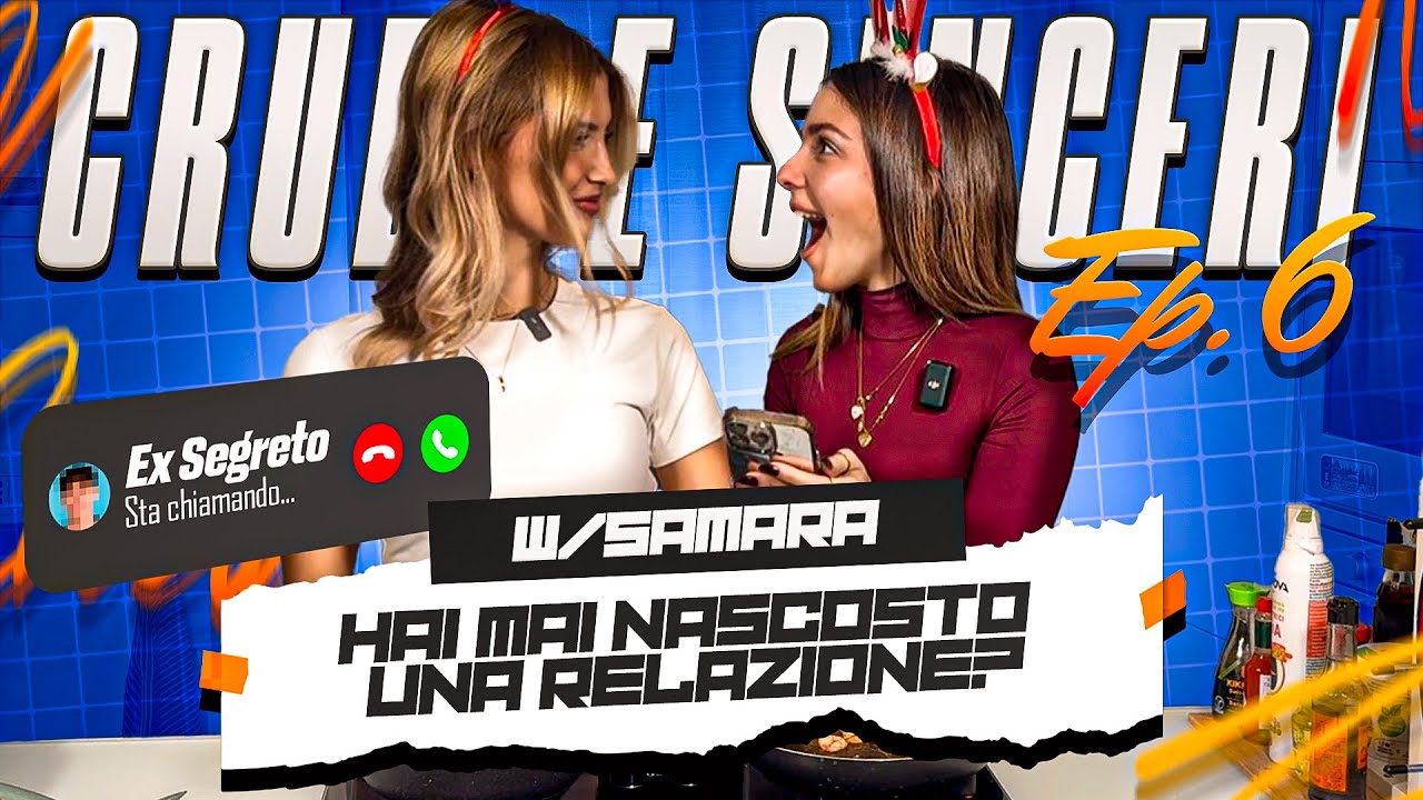 CRUDI E SINCERI: in cucina con Samara Tramontana | Ep. 6 