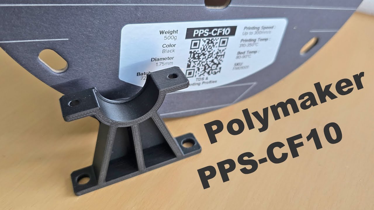 Polymaker PPS-CF10: Stronger Than ABS or Even PPA-CF?
