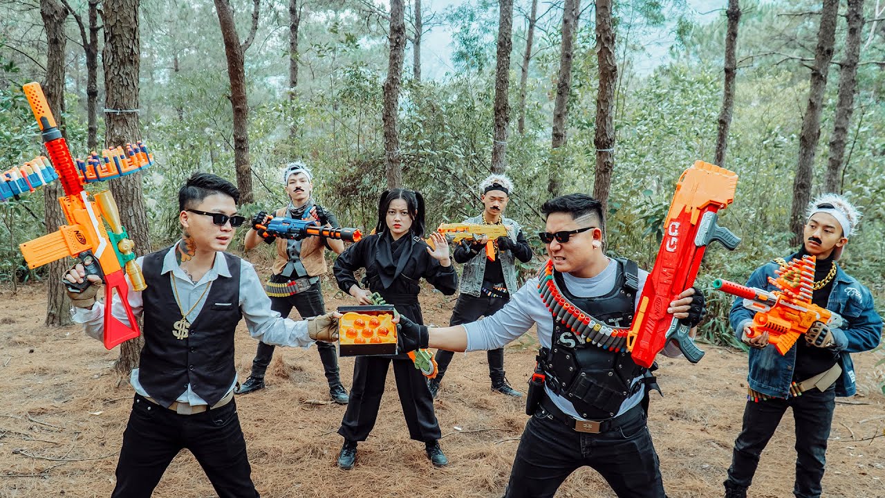 Война SEAL X NERF: Легендарная миссия SEAL X по остановке криминального авторитета с помощью блас...