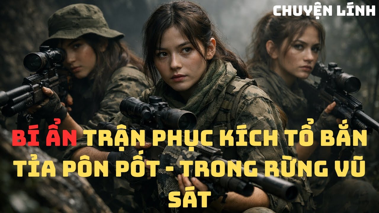 TỔ BẮN Tỉa Pôn Pốt Và Cái Bẫy Sinh Tử Giữa Rừng Rậm Chiến Trường K...