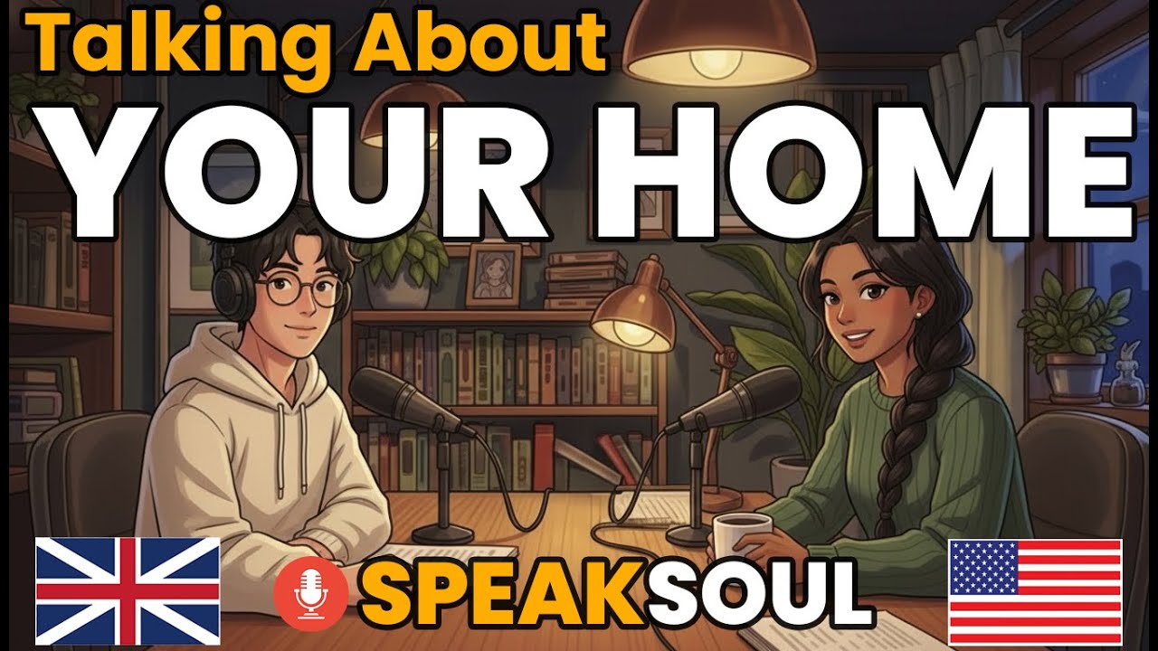 Talking About Your Home | Real-Life English Podcast Conversations