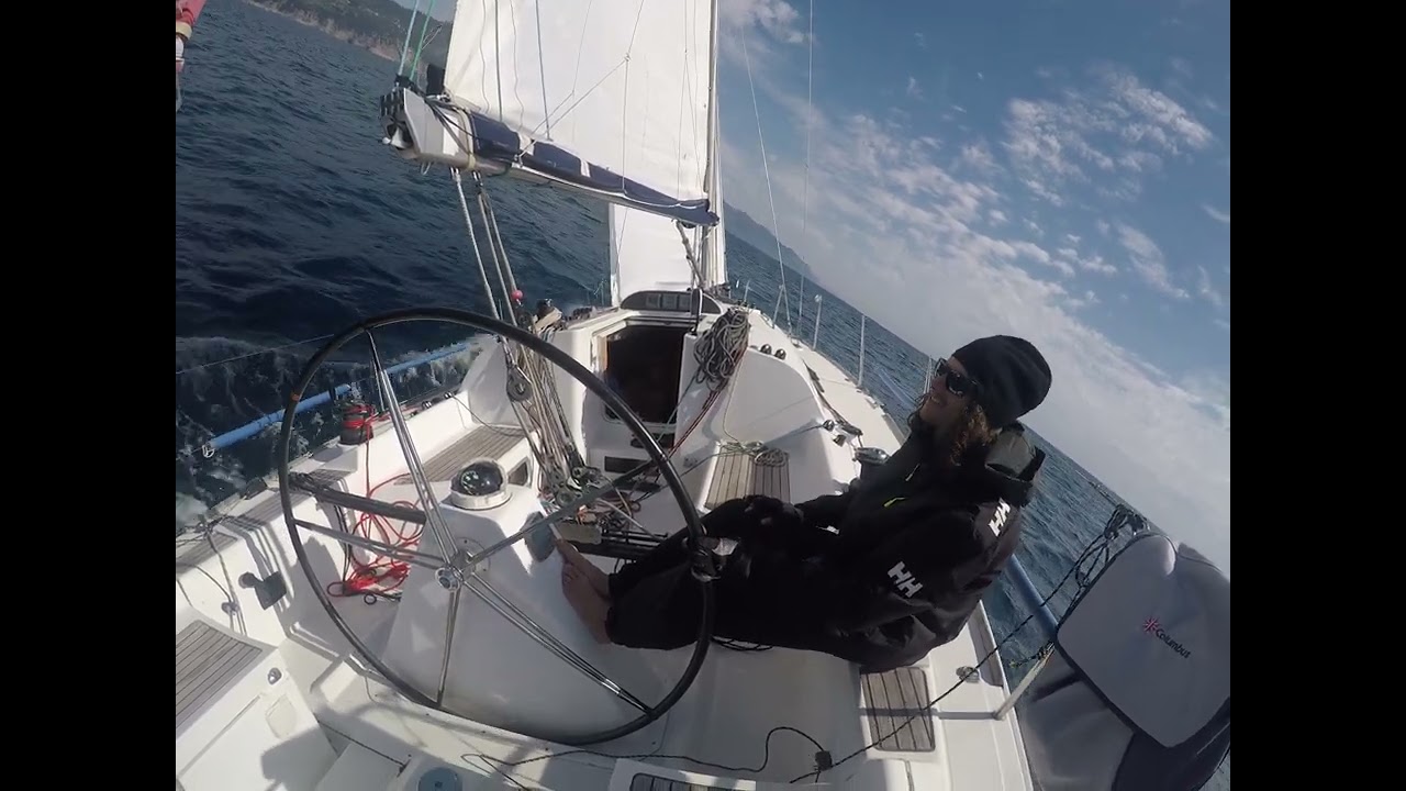 First 36.7 sailing