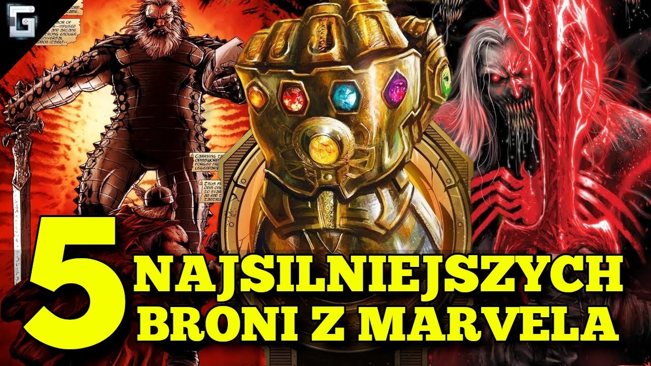 5 Najsilniejszych Broni z Marvela