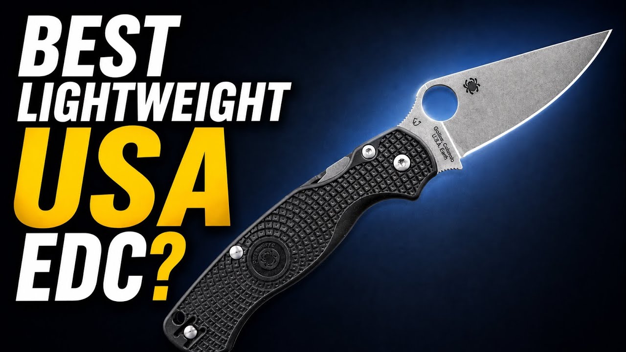 Is The Spyderco Para Military 2 LW The Best USA Made Lightweight Knife?