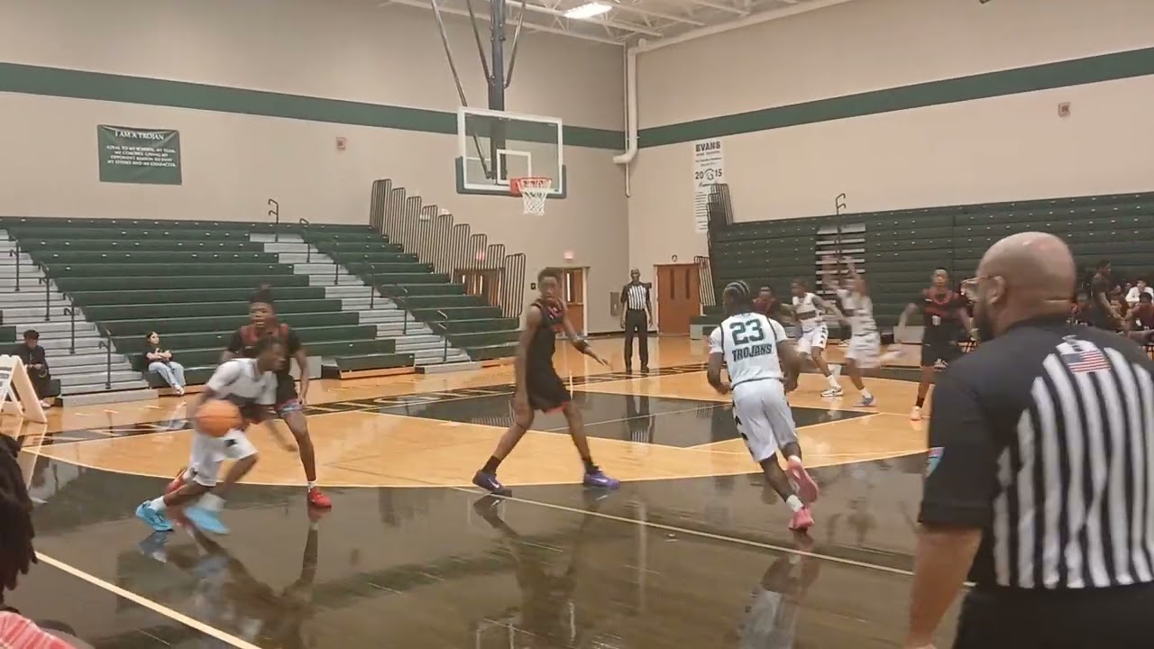1/9 Evans HS VS Edgewater HS(1st half) JV Basketball