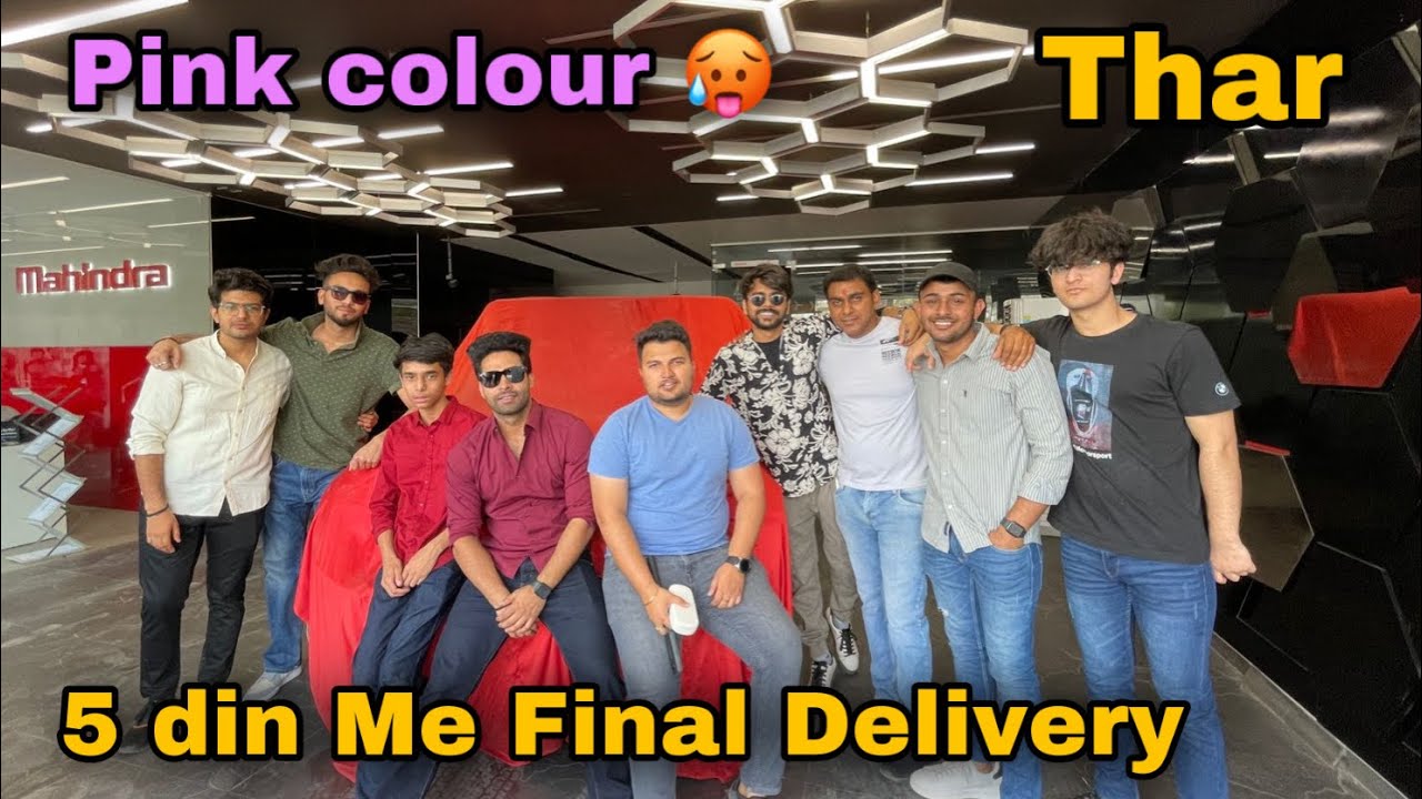 Our Mahindra Thar Delivery 2022🔥 | Love Kataria Vlogs