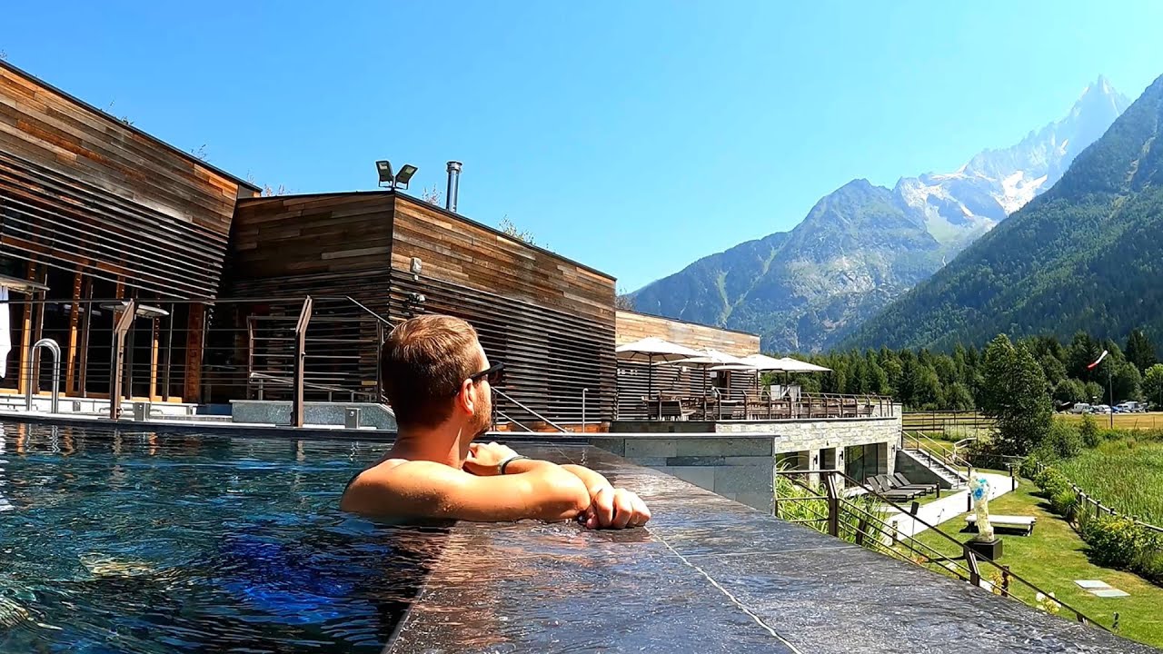 The Best Spa in ALL OF EUROPE | QC Terme | CHAMONIX, FRANCE