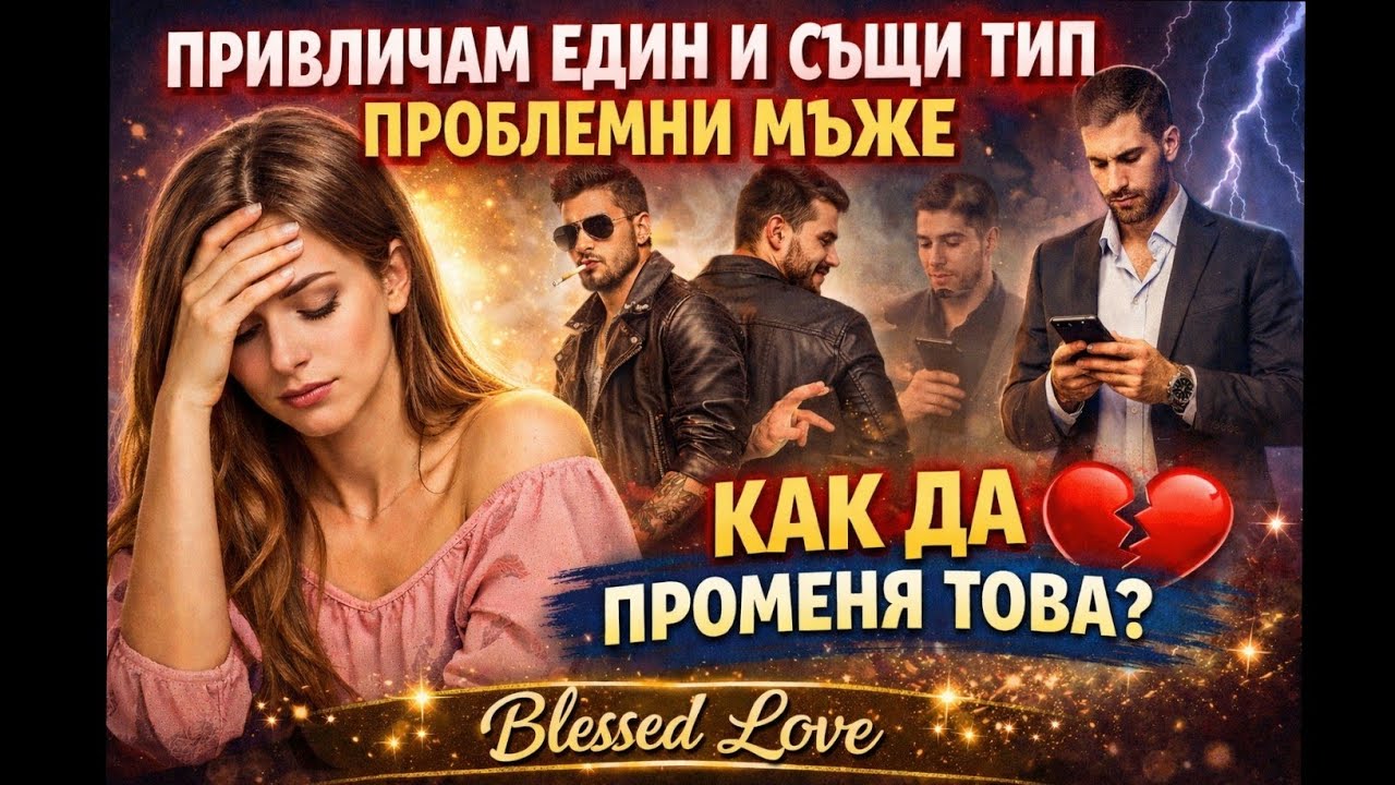 Привличам Един и Същи Тип🤦‍♀️Проблемни Мъже  - Как да Променя Това?
