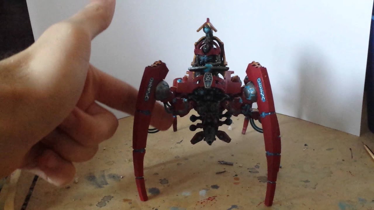 Warhammer 40k hobby update: Triarch Stalker