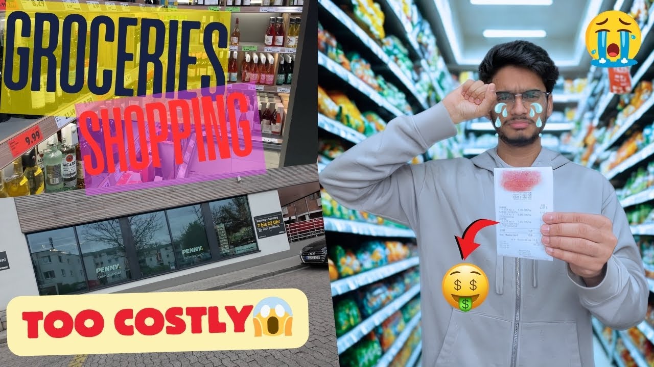 Germany lo Groceries Konalante Salary Saripodhu🤑||TOO COSTLY😱|తెలుగు లో