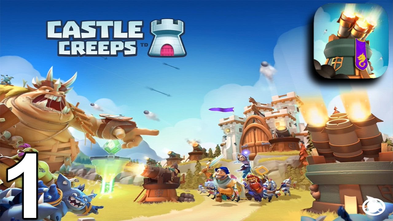 Castle Creeps TD - iOS Android Gameplay Trailer HD
