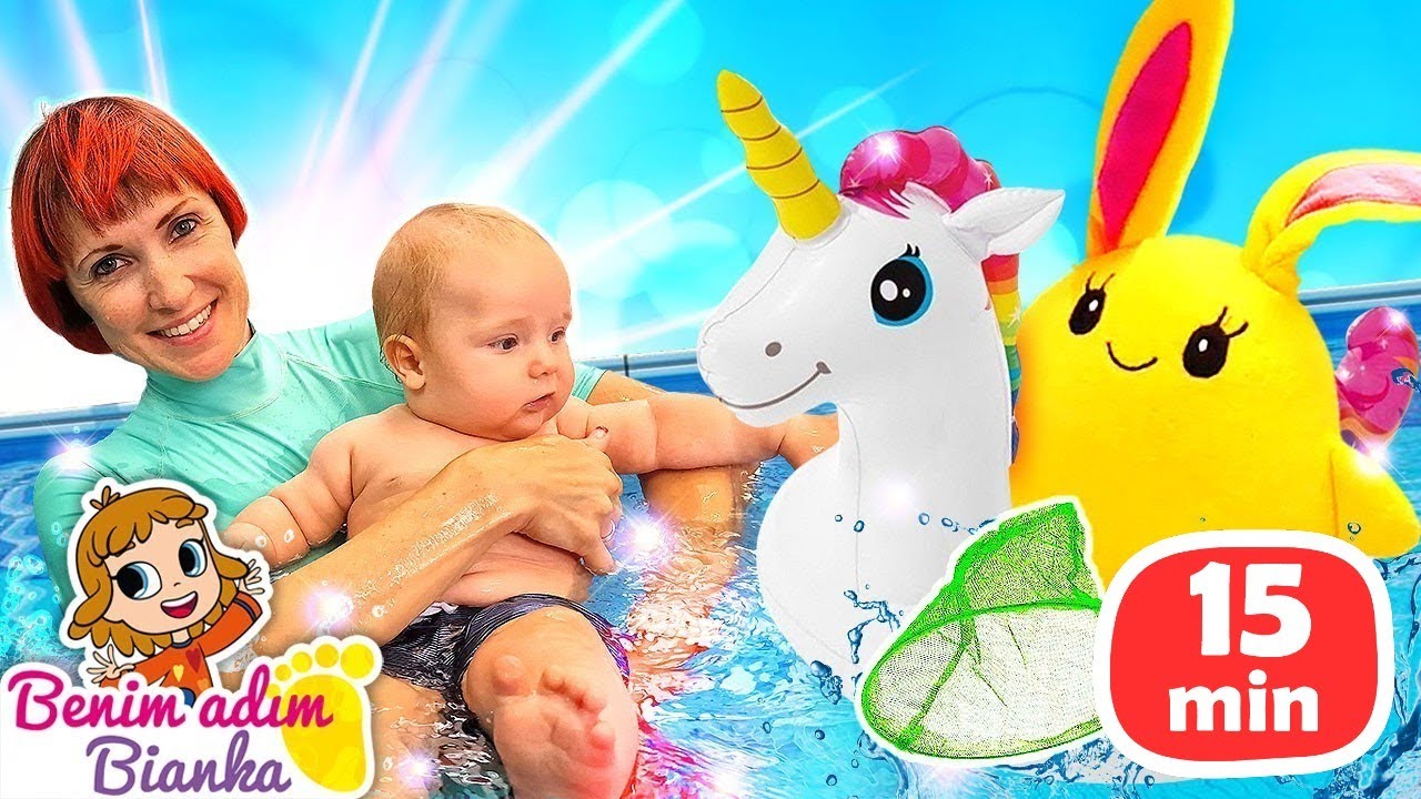 Havuz oyunları. Bebekler için havuz temizleme videosu ve Baby Born oyuncakları