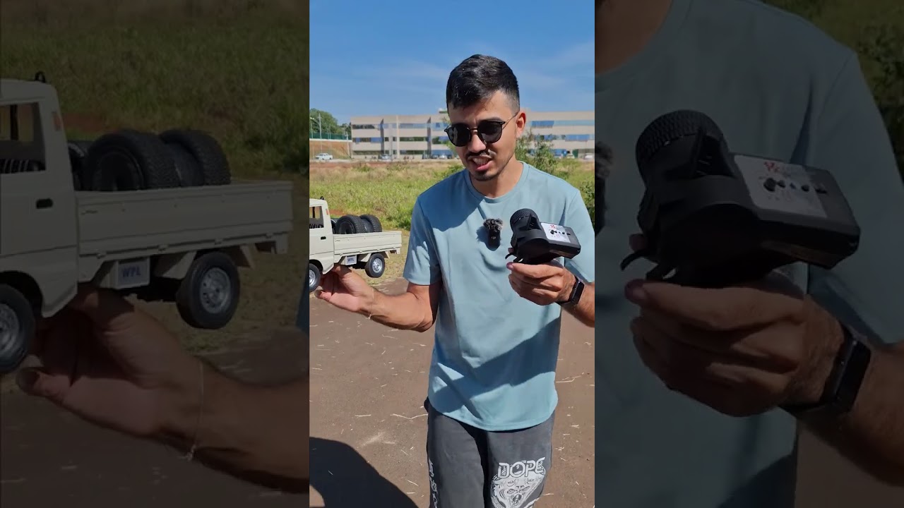 Comprei uma Caminhonete de Controle Remoto | WPL D12 1 10