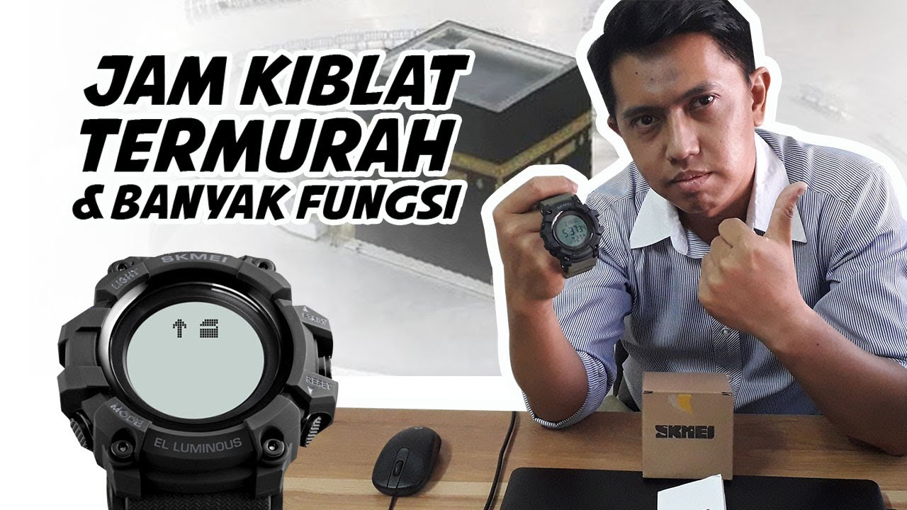 Jam Qiblat Termurah dan Banyak Fungsi!