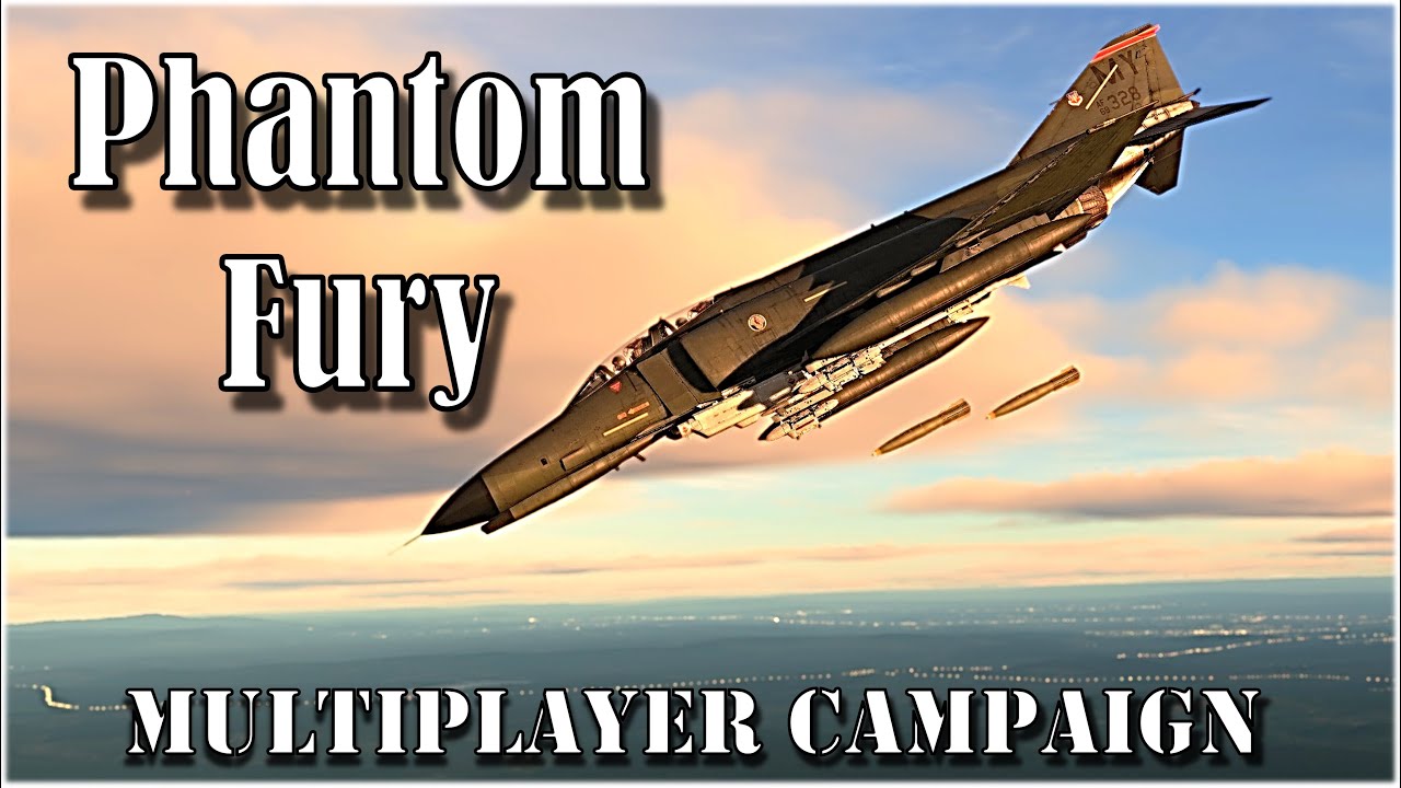 Phantom Fury | 4 Ship strike | DCS World Heatblur F-4 Phantom