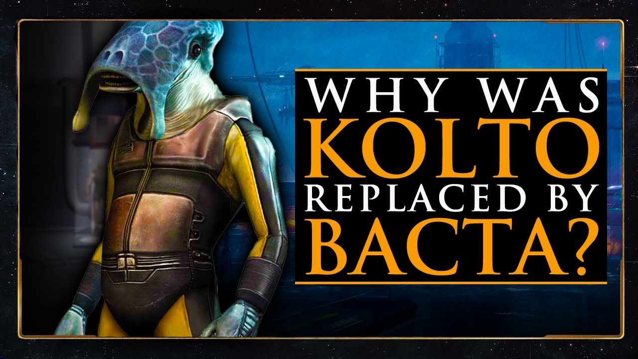 Why did Bacta REPLACE Kolto after KOTOR?