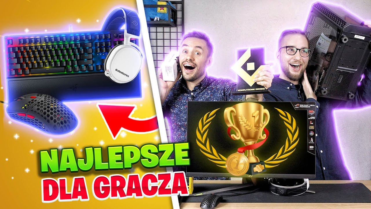 NAJLEPSZE PRODUKTY DLA GRACZY - Waszym zdaniem