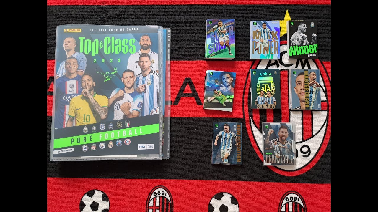 HIT!!! PANINI TOP CLASS 2023 - PIERWSZE UZUPEŁNIANIE ALBUMU - WOW!!! TO JUŻ PRAWIE KONIEC!!!