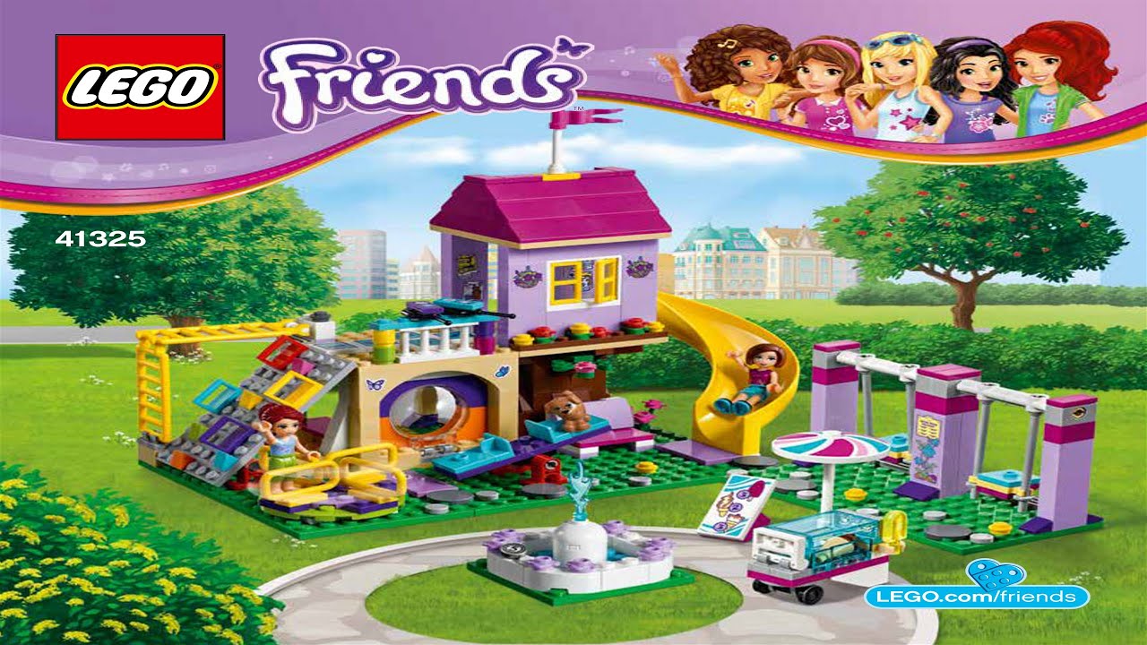 LEGO instructions - Friends - 41325 - Heartlake City Playground