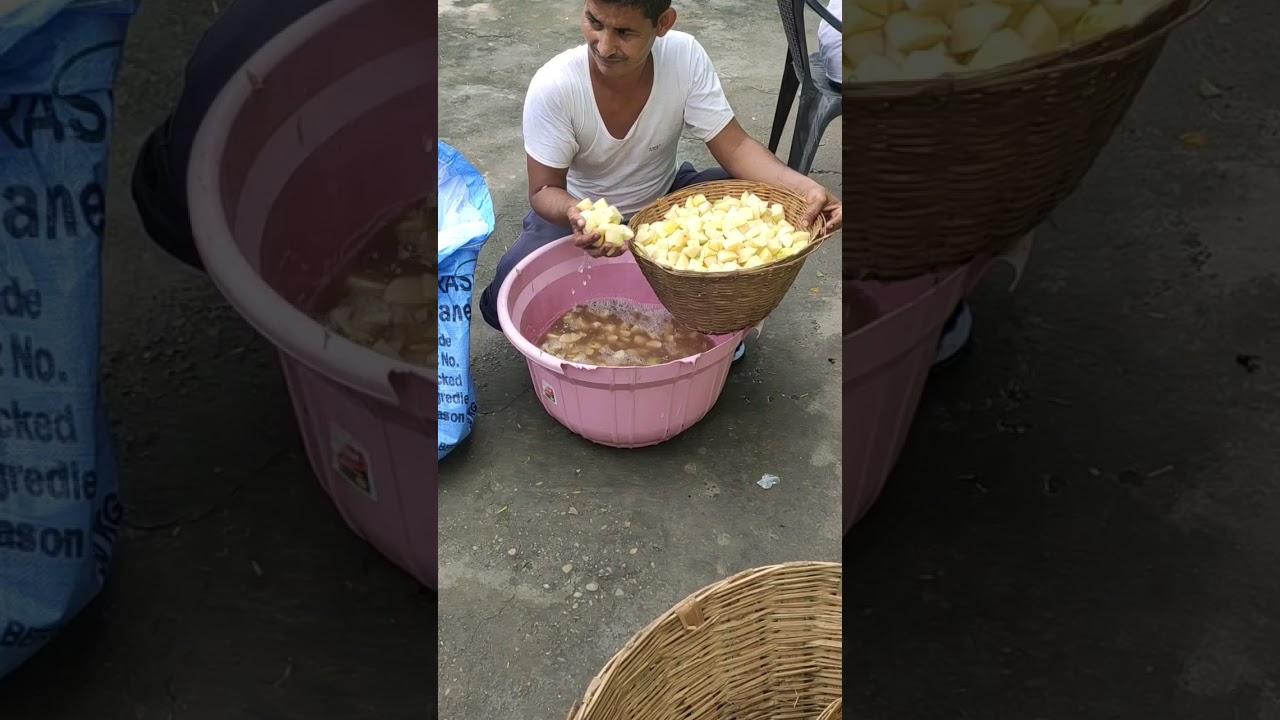 Himachal Ki Bilaspuri Dhaam || 10000 fry Aloo pieces || #himachalwala #himachalimundaa