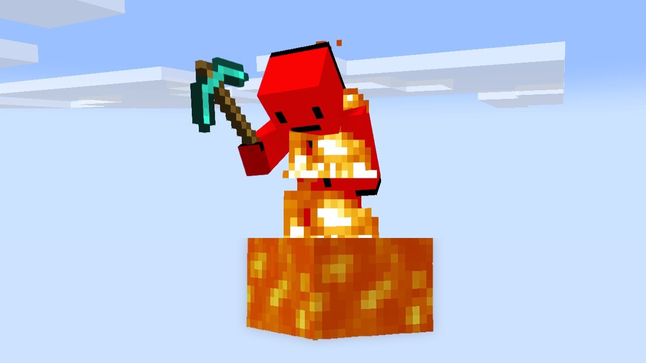 【マイクラ】１溶岩ブロックしかないマインクラフト