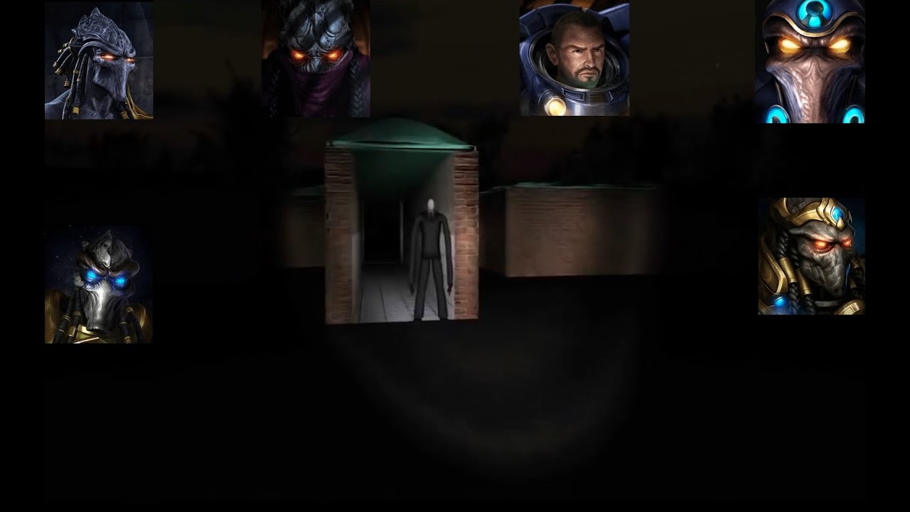 Tassadar and his friends play Slenderman
