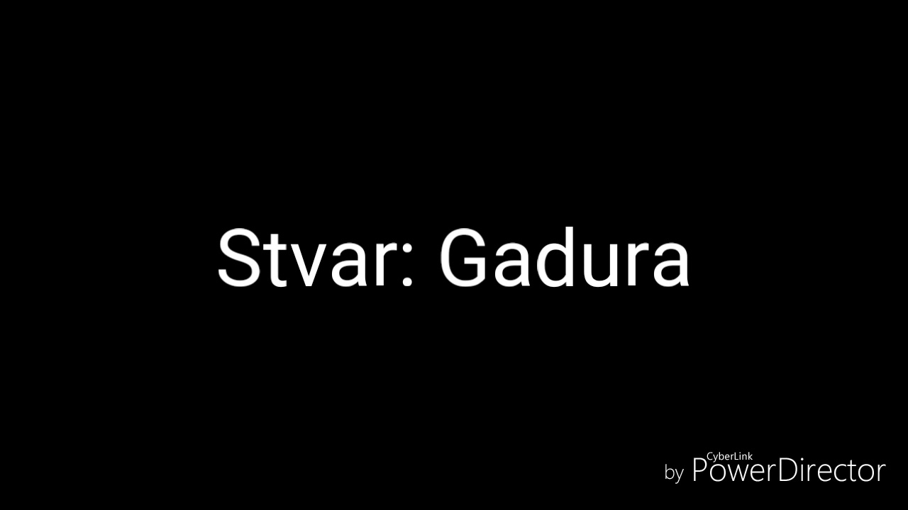 Gadura - Show Program - Demo verzija