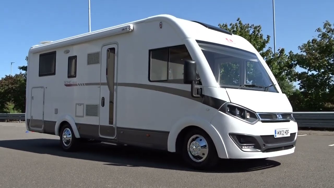 2012 FIAT 3.0 DIESEL ADRIA SONIC 1700 SC 4 BERTH MOTORHOME ISLAND BED 22K MILES