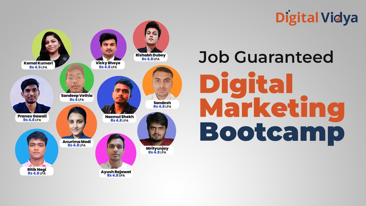 Digital Marketing Bootcamp - Job Guaranteed Program