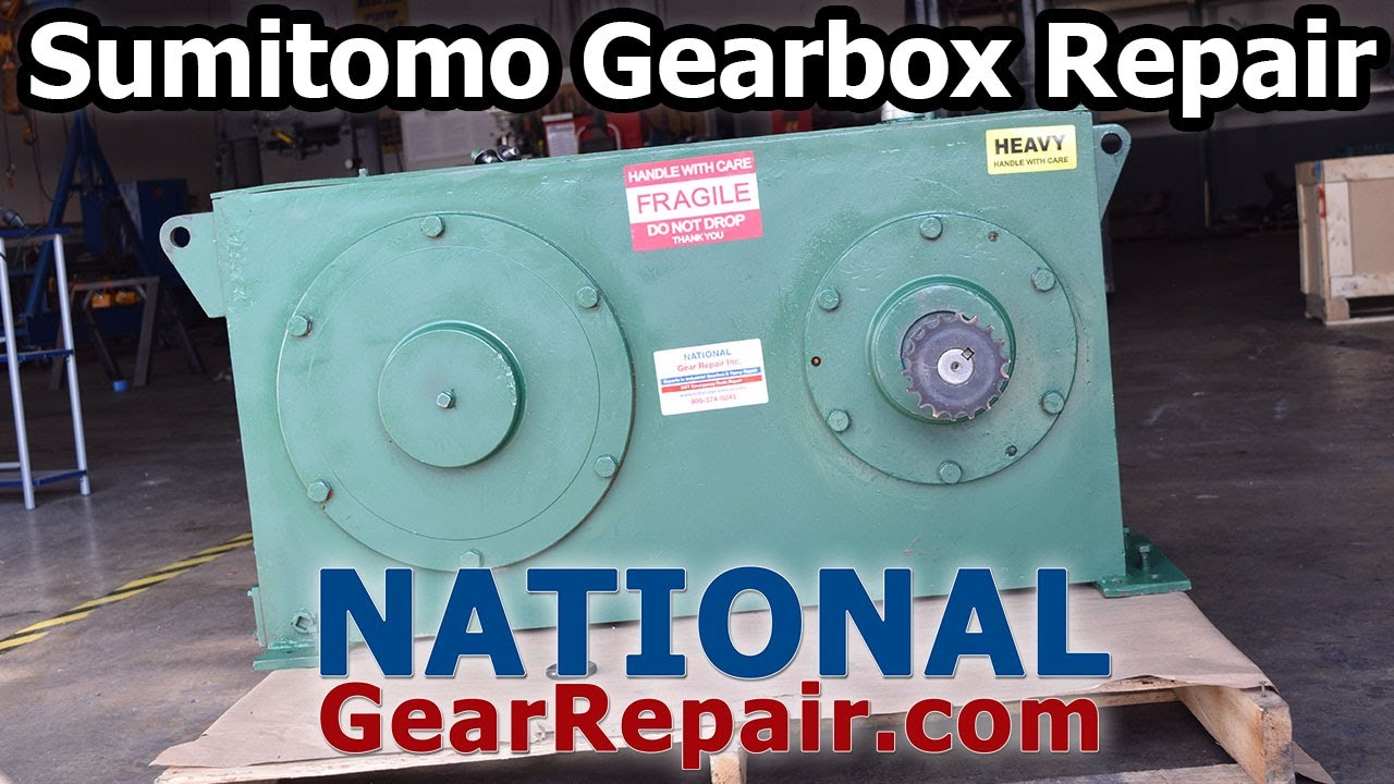 Sumitomo PIV Drive Chain Link Gearbox Repair