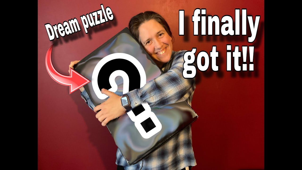 I brought one of my DREAM unicorn puzzles back from Spain - unboxing!