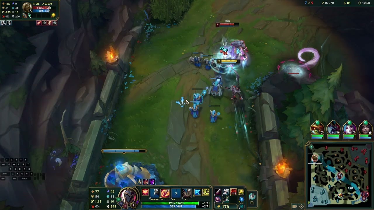 League of Legends JP Platinum | Kayle vs Illaoi