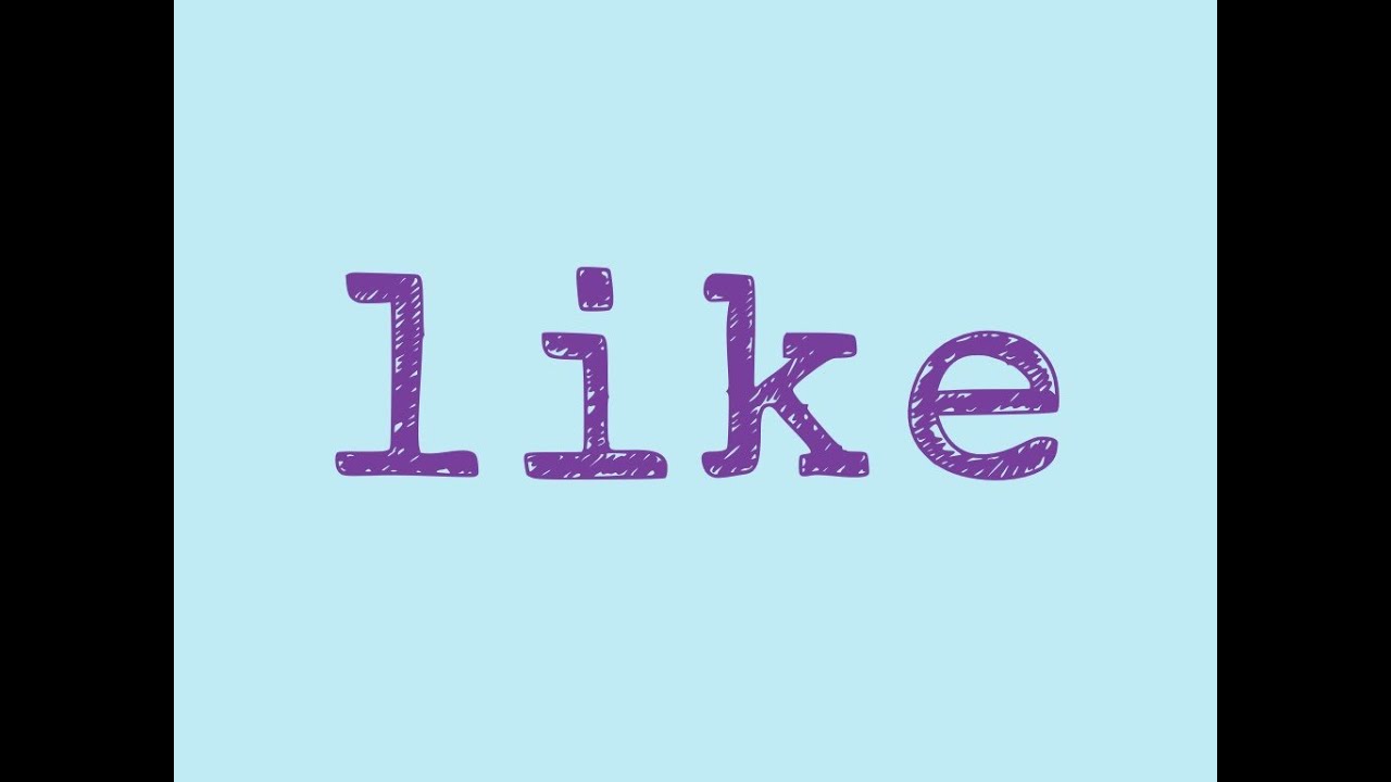 Like- Sight Word Song to teach the word 