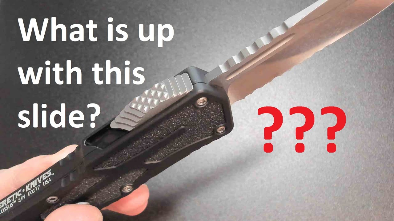 Better than the Microtech Glykon? | Heretic Colossus Review