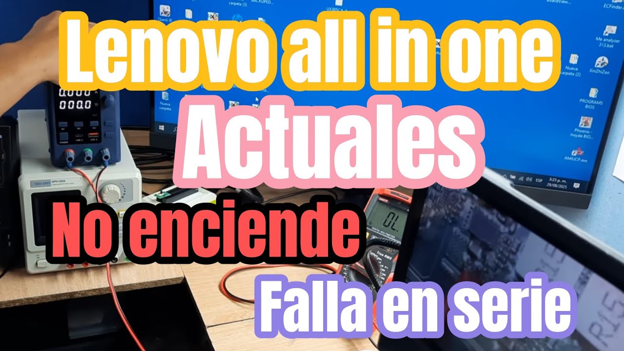 🥇Lenovo  All in one nuevos no enciende-falla  comun👍