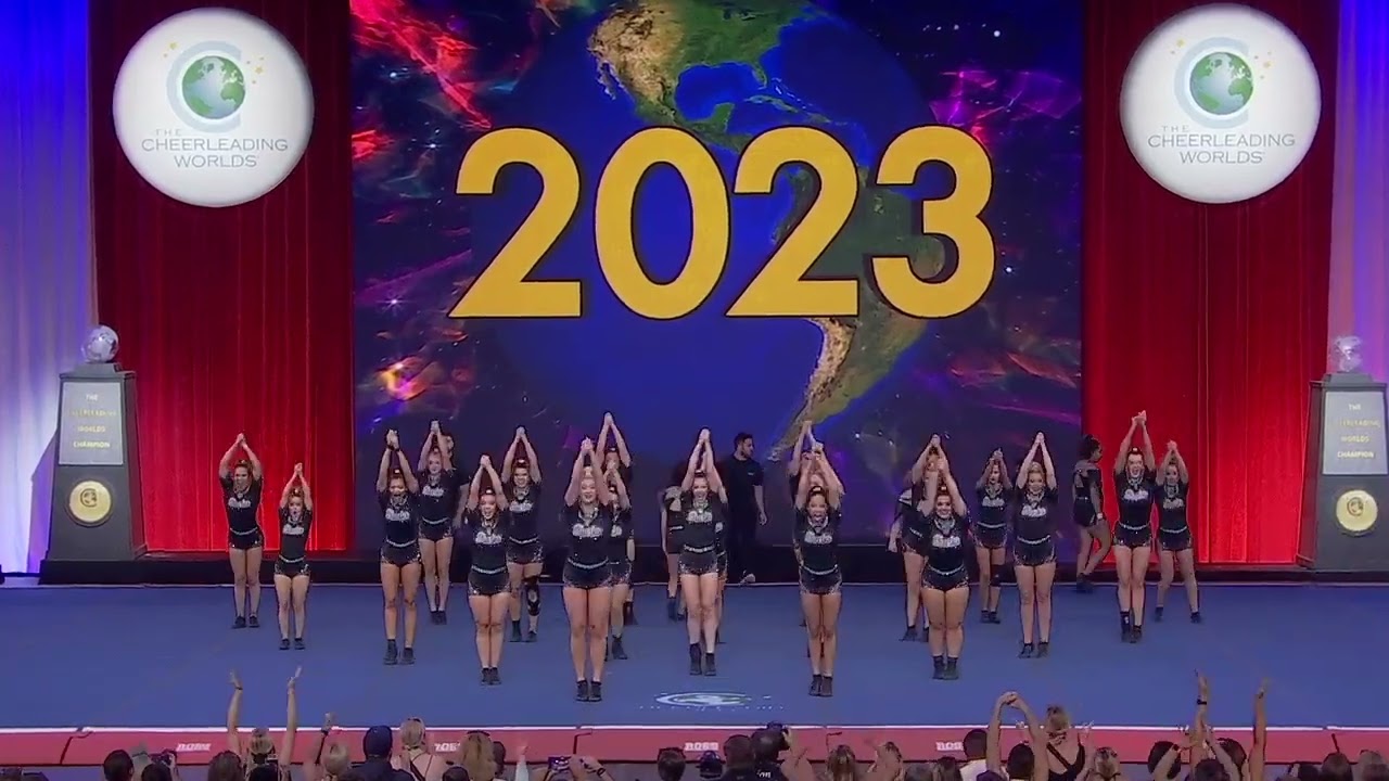 Cheer Sport Sharks - Kitchener - Grey Reef Sharks in Finals at The Cheerleading Worlds 2023