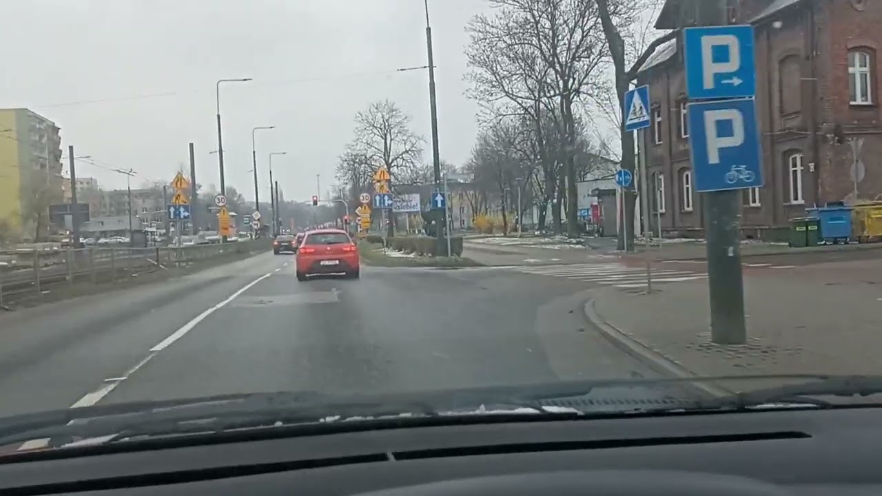 Sosnowiec; objazd ronda Ludwik