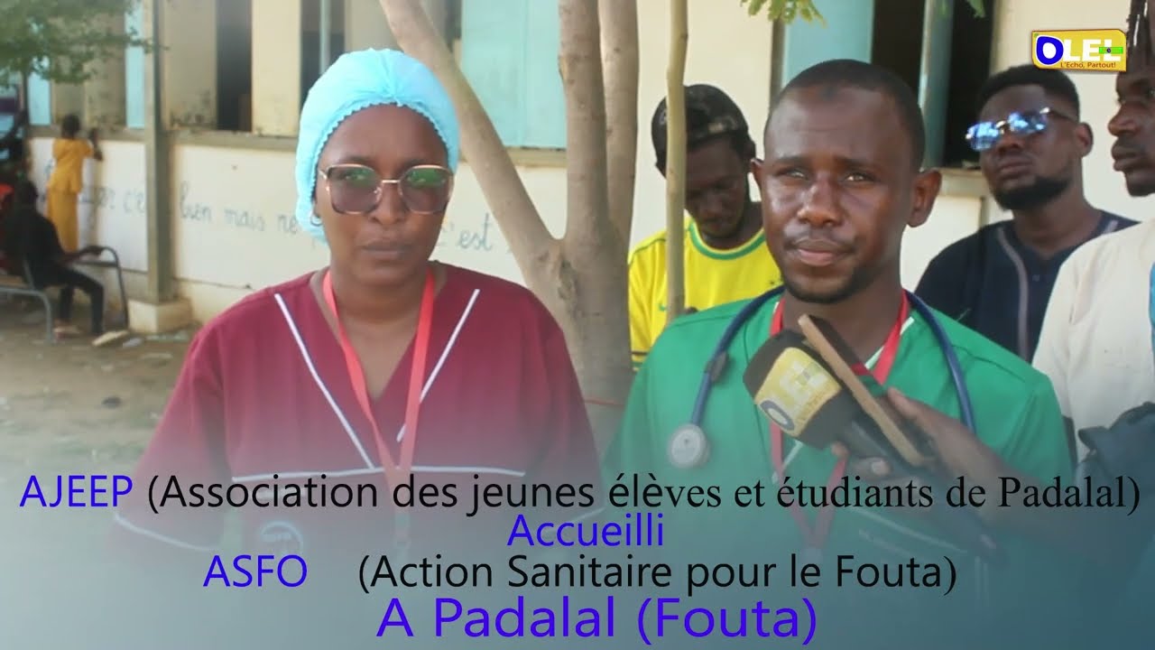 AJEEP ACCUEILLI ASFO (Action Sanitaire pour le Fouta) à PADALAL (FOUTA)