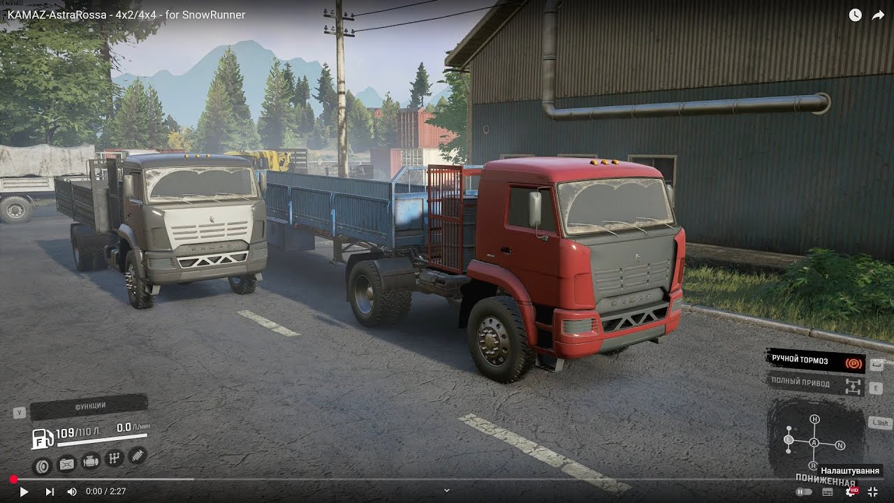KAMAZ-AstraRossa - 4x2/4x4 -  for SnowRunner