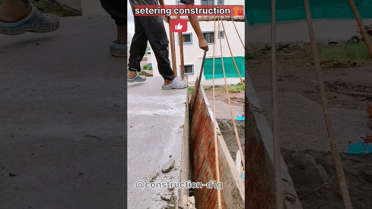 setering finishing 🦺✅ #construction #puneelection #hardwork