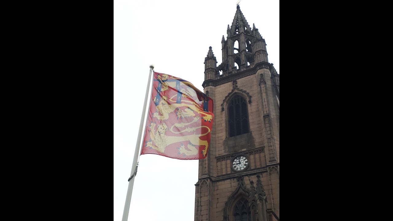 Proclamation of the Accession in Merseyside