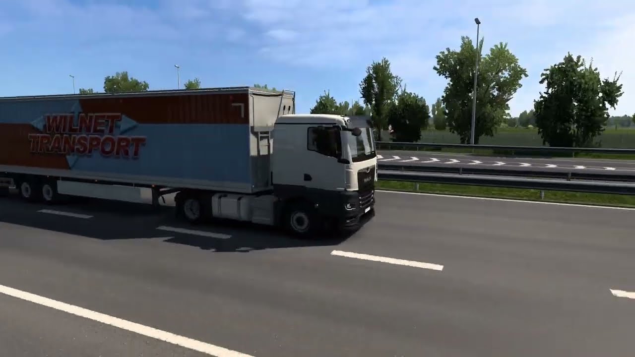 ETS2:  entrega de Rolhas entre Limoges e Marselha (França) parte 2